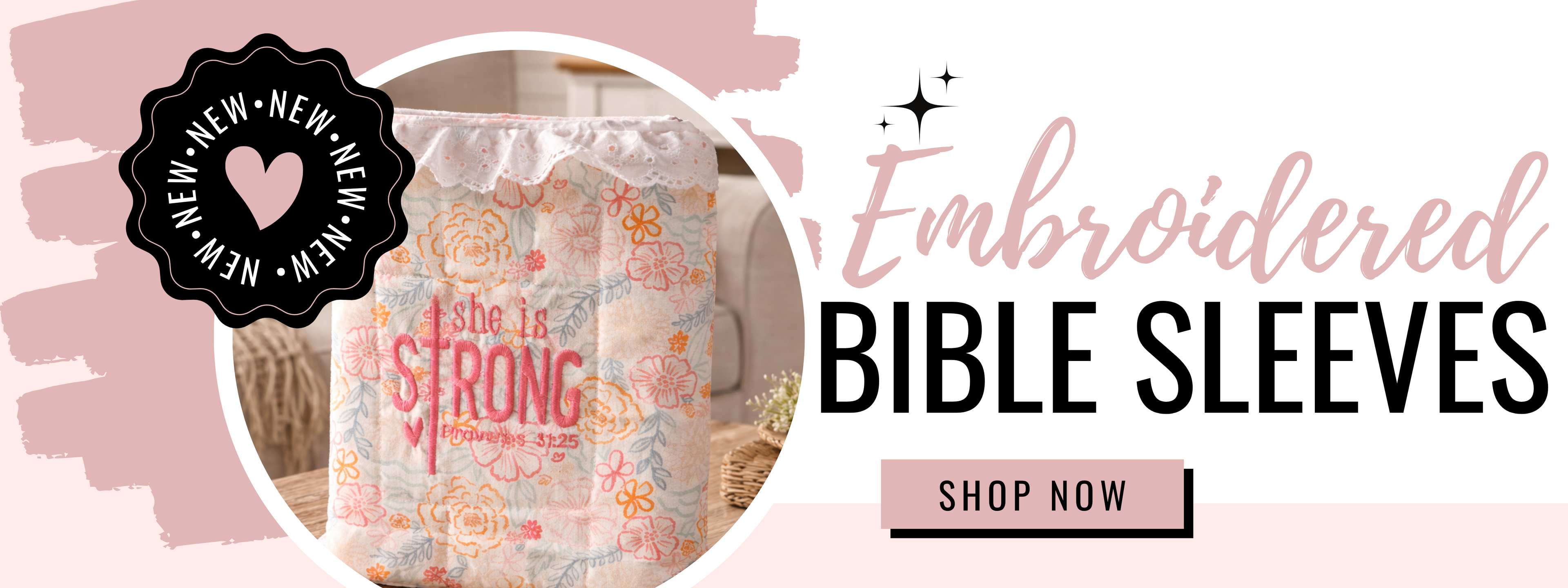 header banner on white background